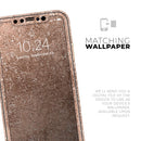 Rose Gold Scratched - Protective Skin Wrap & Decal – Compatible with iPhone SE to iPhone 17 Pro Max (All Models)