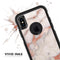 Rose Pink Marble & Digital Gold Frosted Foil V2 - Skin Kit for the iPhone OtterBox Cases