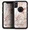 Rose Pink Marble & Digital Gold Frosted Foil V5 - Skin Kit for the iPhone OtterBox Cases