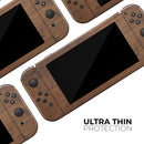 Rough-Cut Wood Plank // Skin Decal Wrap Kit for Nintendo Switch Console & Dock, Joy-Cons, Pro Controller, Lite, 3DS XL, 2DS XL, DSi, or Wii - Vinyl Skin Wrap for Nintendo Switch 2, OLED, Lite, Pro Controller, Wii & Classic Handhelds