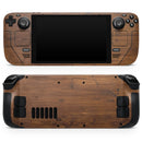 Rough-Cut Wood Plank // Vinyl Skin Wrap for Steam Deck OLED & Steam Deck (LCD) — Soft Matte or Ultra Gloss