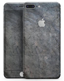 Rough Gray Scratched Surface - Skin-kit for the iPhone 8 or 8 Plus