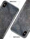 Rough Gray Scratched Surface - iPhone X Clipit Case