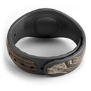 Rough Textured Dark Wooden Planks - Decal Skin Wrap Kit for the Disney Magic Band