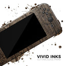 Rough Textured Dark Wooden Planks // Skin Decal Wrap Kit for Nintendo Switch Console & Dock, Joy-Cons, Pro Controller, Lite, 3DS XL, 2DS XL, DSi, or Wii - Vinyl Skin Wrap for Nintendo Switch 2, OLED, Lite, Pro Controller, Wii & Classic Handhelds