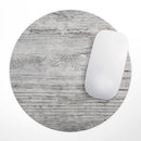 Rough White Wood// WaterProof Rubber Foam Backed Anti-Slip Mouse Pad for Home Work Office or Gaming Computer Desk