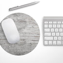 Rough White Wood// WaterProof Rubber Foam Backed Anti-Slip Mouse Pad for Home Work Office or Gaming Computer Desk