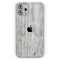 Rough White Wood // Skin-Kit compatible with the Apple iPhone 14, 13, 12, 12 Pro Max, 12 Mini, 11 Pro, SE, X/XS + (All iPhones Available)