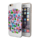 Rounded Flower Cluster iPhone 6/6s or 6/6s Plus 2-Piece Hybrid INK-Fuzed Case