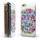 Rounded Flower Cluster iPhone 6/6s or 6/6s Plus 2-Piece Hybrid INK-Fuzed Case