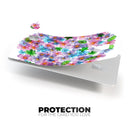 Rounded Flower Cluster - Premium Protective Decal Skin-Kit for the Apple Credit Card