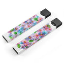 Rounded Flower Cluster - Premium Decal Protective Skin-Wrap Sticker compatible with the Juul Labs vaping device