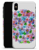 Rounded Flower Cluster - iPhone X Clipit Case