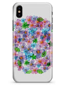 Rounded Flower Cluster - iPhone X Clipit Case