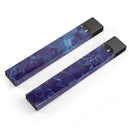 Royal Blue Abstract Geometric Shapes - Premium Decal Protective Skin-Wrap Sticker compatible with the Juul Labs vaping device