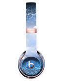 Royal Blue and Silver Glowing Orbs of Light Full-Body Skin Kit for the Beats by Dre Solo 3 Wireless Headphones