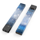 Royal Blue and Silver Glowing Orbs of Light - Premium Decal Protective Skin-Wrap Sticker compatible with the Juul Labs vaping device