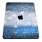 Royal Blue and Silver Glowing Orbs of Light - Full Body Skin Decal for the Apple iPad Pro 12.9", 11", 10.5", 9.7", Air or Mini (All Models Available)