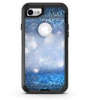 Royal Blue and Silver Glowing Orbs of Light - iPhone 7 or 8 OtterBox Case & Skin Kits