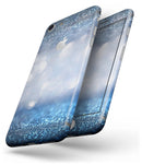 Royal Blue and Silver Glowing Orbs of Light - Skin-kit for the iPhone 8 or 8 Plus