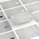 Royal Winds of Winter Pattern - Premium Protective Decal Skin-Kit for the Apple Credit Card