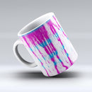 The-Running-Blue-and-Pink-WaterColor-Paint-ink-fuzed-Ceramic-Coffee-Mug