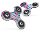 Running Blue and Pink WaterColor Paint Full-Body Fidget Spinner Skin-Kit