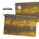 Running Golden Wheat Fields - Premium Protective Decal Skin-Kit for the Apple Credit Card