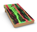 Running_Neon_Green_and_Coral_WaterColor_Paint_-_Cornhole_Board_Mockup_V5.jpg