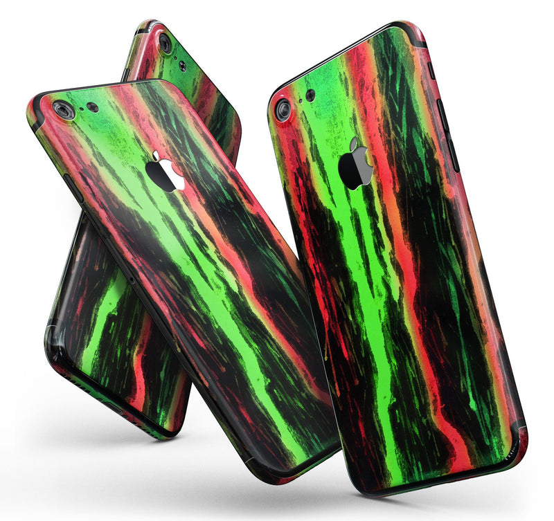 Running_Neon_Green_and_Coral_WaterColor_Paint_-_iPhone_7_-_FullBody_4PC_v11.jpg