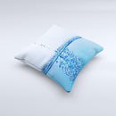 Running Water Spicket Ink-Fuzed Decorative Throw Pillow