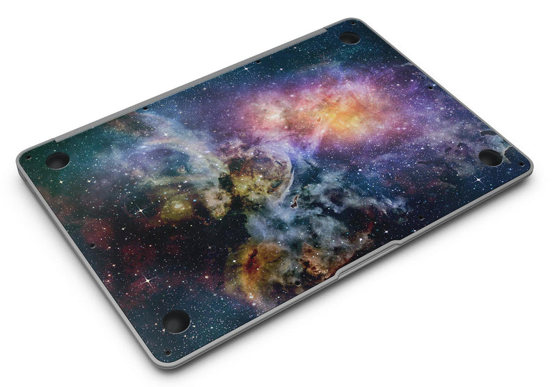 Rust and Bright Neon Colored Stary Sky - MacBook Air Skin Kit
