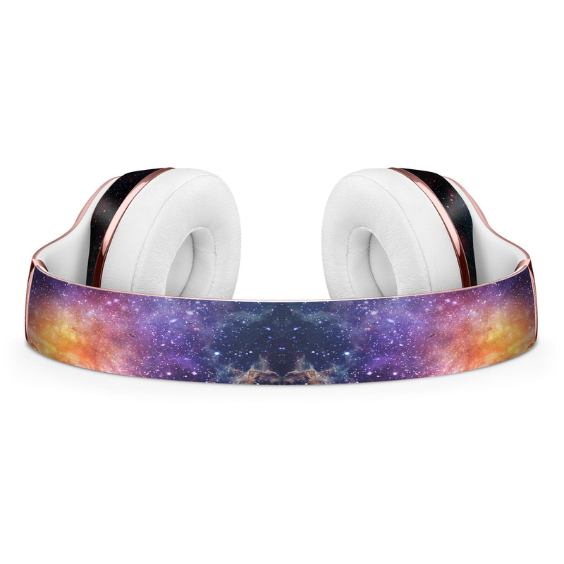 Rust and Bright Neon Colored Stary Sky Full-Body Skin Kit for the Beats by Dre Solo 3 Wireless Headphones