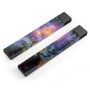 Rust and Bright Neon Colored Stary Sky - Premium Decal Protective Skin-Wrap Sticker compatible with the Juul Labs vaping device