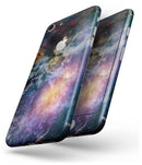 Rust and Bright Neon Colored Stary Sky - Skin-kit for the iPhone 8 or 8 Plus