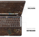 Rustic Textured Surface V3 - Skin Decal Wrap Kit Compatible with the Apple MacBook Pro, Pro with Touch Bar or Air (11", 12", 13", 15" & 16" - All Versions Available)