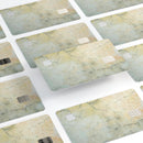 Rustic Cracked Textured Surface V3 - Premium Protective Decal Skin-Kit for the Apple Credit Card