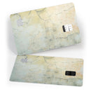 Rustic Cracked Textured Surface V3 - Premium Protective Decal Skin-Kit for the Apple Credit Card