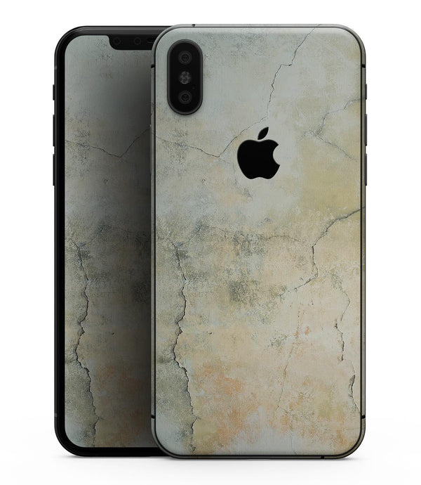 Rustic Cracked Textured Surface V3 - iPhone XS MAX, XS/X, 8/8+, 7/7+, 5/5S/SE Skin-Kit (All iPhones Available)