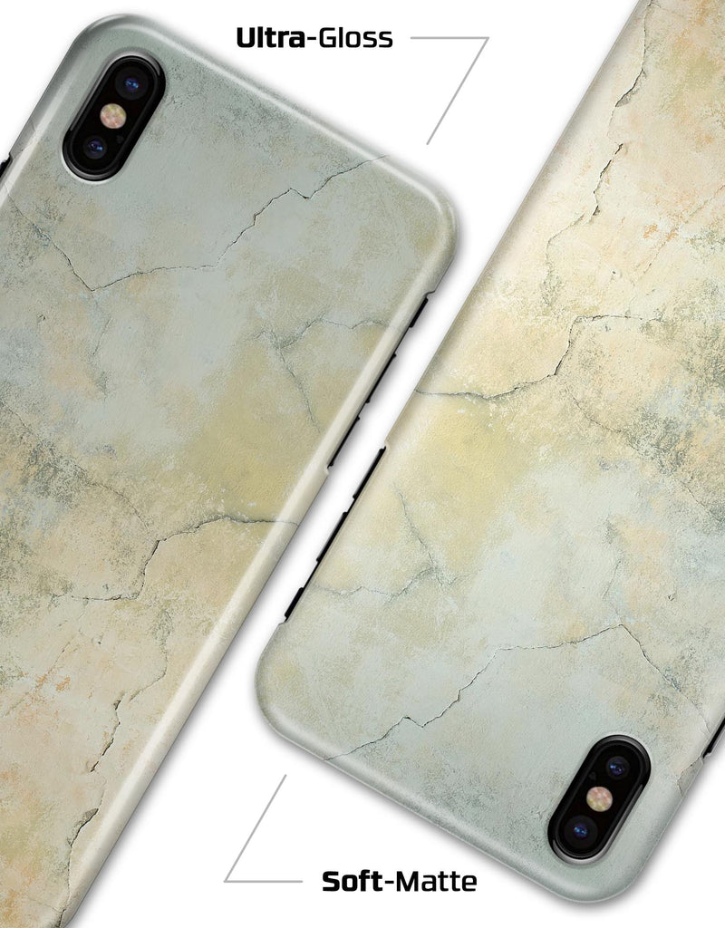 Rustic Cracked Textured Surface V3 - iPhone X Clipit Case
