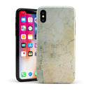 Rustic Cracked Textured Surface V3 - iPhone X Swappable Hybrid Case