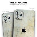 Rustic Cracked Textured Surface V3 - Protective Skin Wrap & Decal – Compatible with iPhone SE to iPhone 17 Pro Max (All Models)