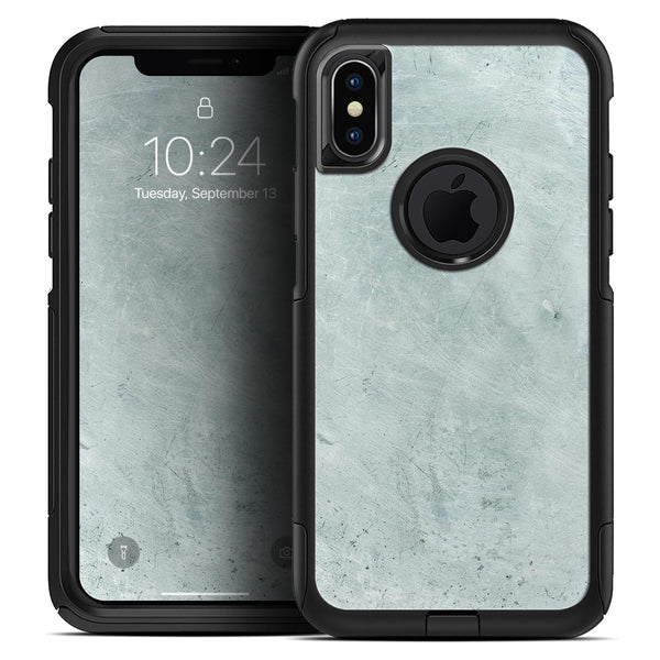 Rustic Mint Textured Surface V3 - Skin Kit for the iPhone OtterBox Cases
