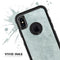 Rustic Mint Textured Surface V3 - Skin Kit for the iPhone OtterBox Cases