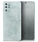 Rustic Mint Textured Surface V3 - Premium Vinyl Skin Decal for Samsung Galaxy S25 Ultra, S24, S23, S22 & All Galaxy S Models