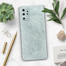Rustic Mint Textured Surface V3 - Premium Vinyl Skin Decal for Samsung Galaxy S25 Ultra, S24, S23, S22 & All Galaxy S Models