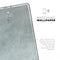 Rustic Mint Textured Surface V3 - Full Body Skin Decal for the Apple iPad Pro 12.9", 11", 10.5", 9.7", Air or Mini (All Models Available)
