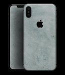Rustic Mint Textured Surface V3 - iPhone XS MAX, XS/X, 8/8+, 7/7+, 5/5S/SE Skin-Kit (All iPhones Available)