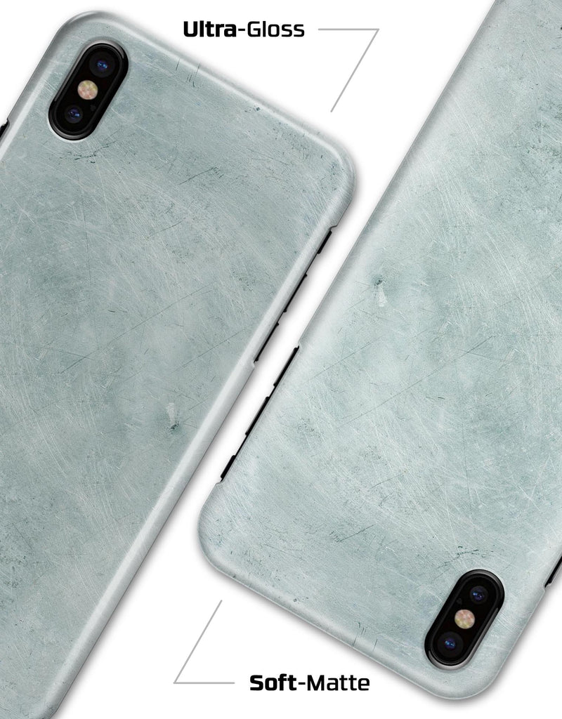 Rustic Mint Textured Surface V3 - iPhone X Clipit Case
