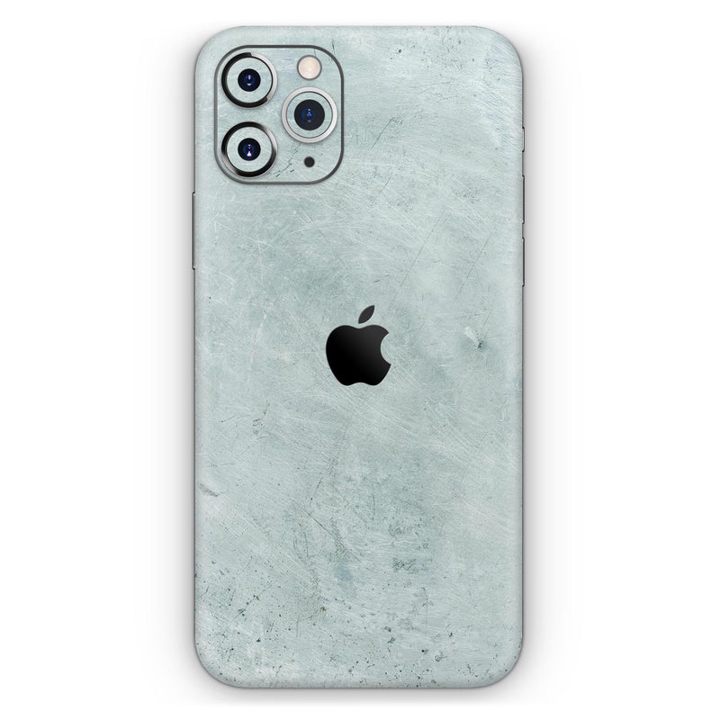 Rustic Mint Textured Surface V3 - Protective Skin Wrap & Decal – Compatible with iPhone SE to iPhone 17 Pro Max (All Models)